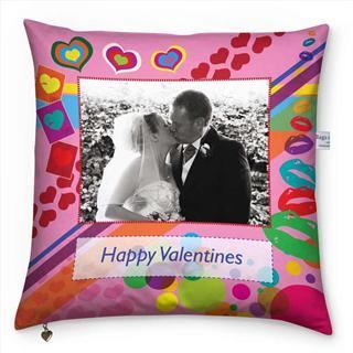 valentines cushion candy