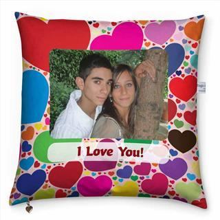 valentines day cushion me hearty