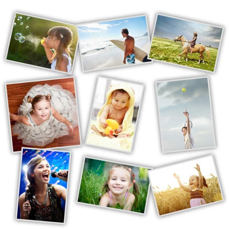 Free Photo Collage Download Poster. Make Photo Collage Online With Bags
