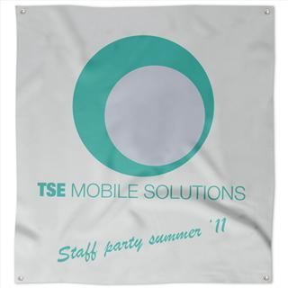 corporate outdoor party banner